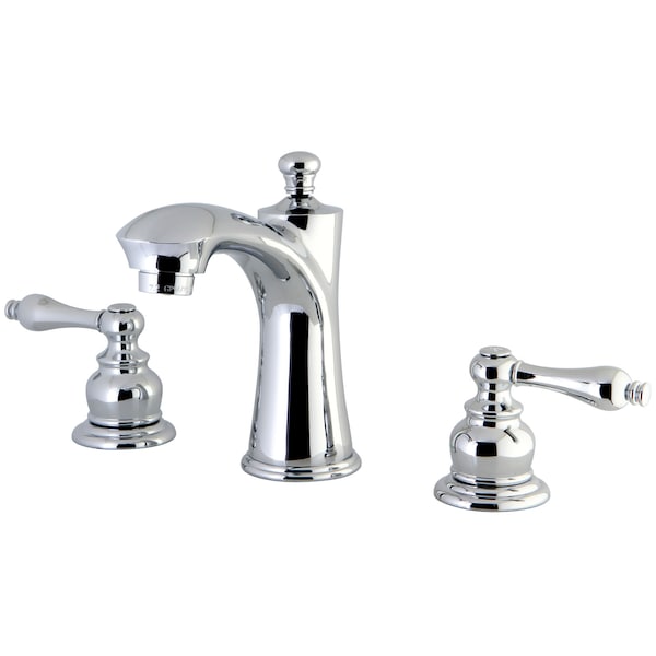 8" Widespread Bathroom Faucet, Chrome